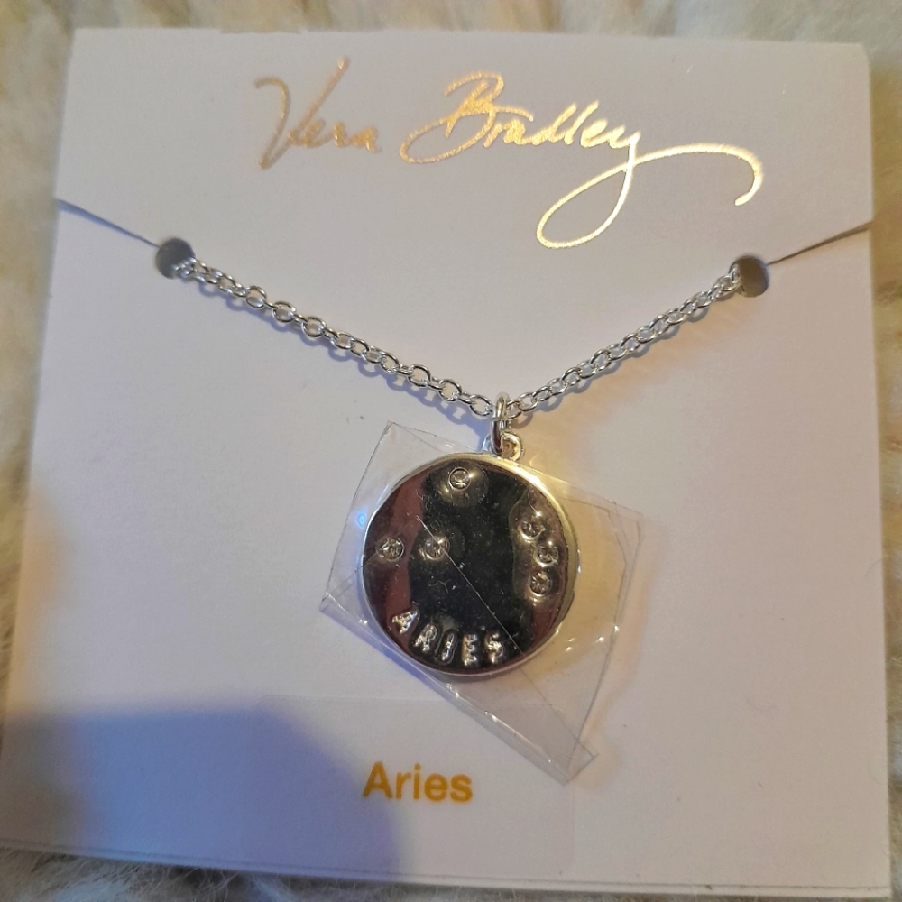 Vera Bradley Silver Aries Necklace